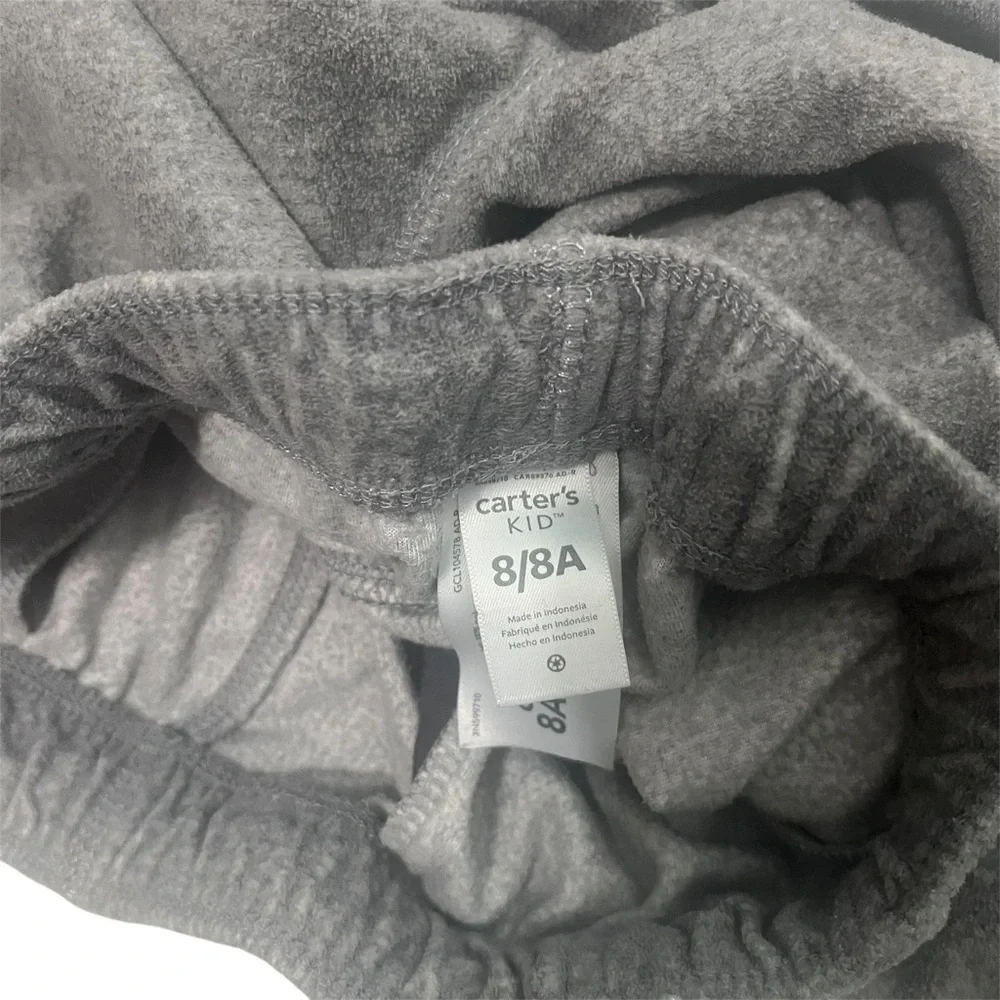 Carter's Black Kids Fleece Sweatpants